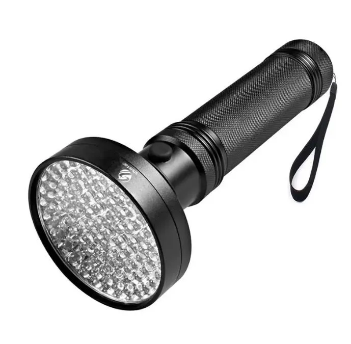 Torcia UV 51 LED, 2 pezzi, luce nera, mini lampada UV 395 nm, rivelatore di urina per animali domestici, luce nera, luce ultravioletta per rilevatori di urine di animali domestici, tester di