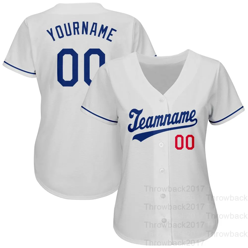 Custom Baseball Jersey A130 City Seattle Texas Män Kvinnor Ungdom Storlek S-3XL Jerseys