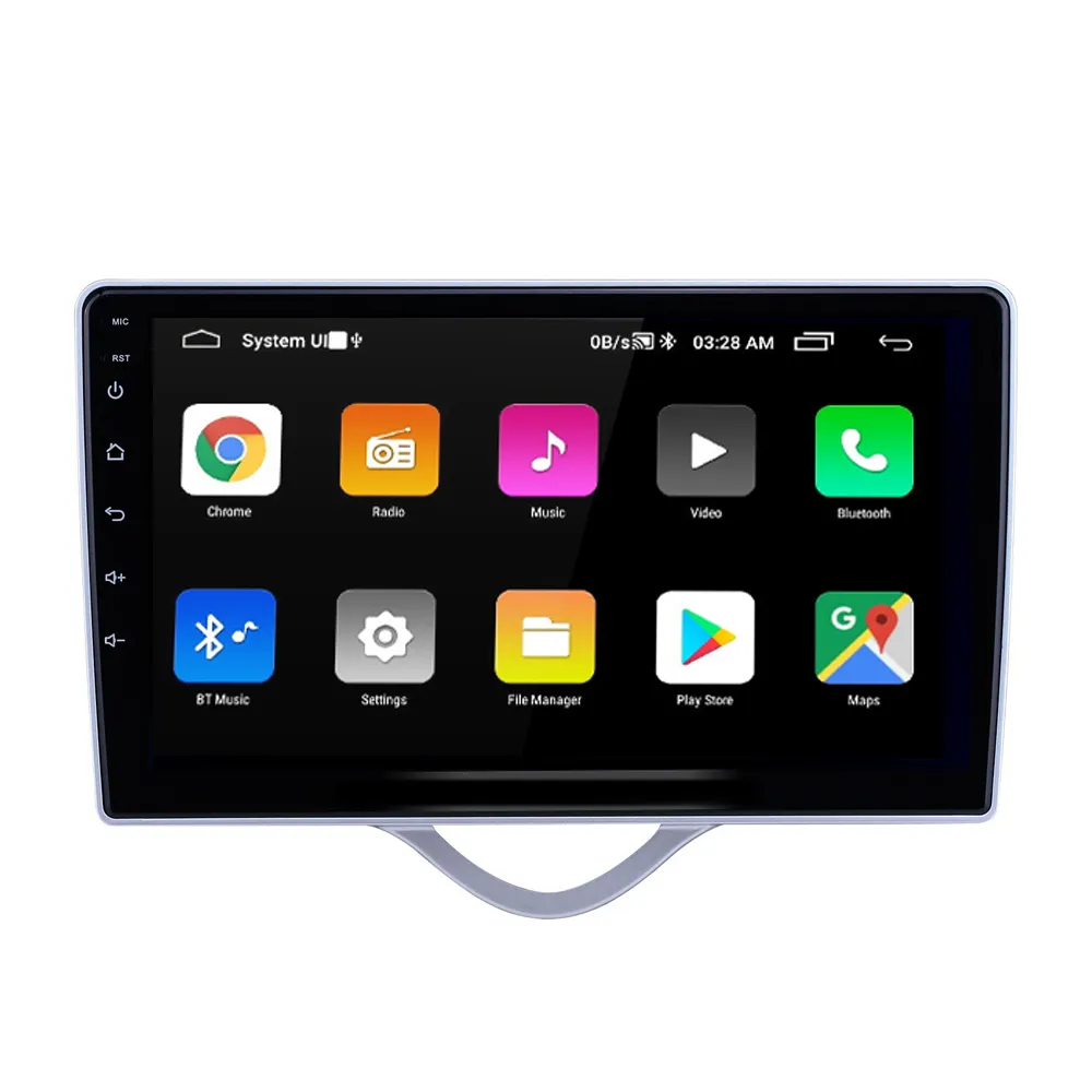 Radio Android 10.0 Auto Video HD Touchscreen voor JAC TONGYUE RS 2008-2012 9 inch GPS-navigatiesysteem met WiFi Bluetooth-ondersteuning CarPlay DVR