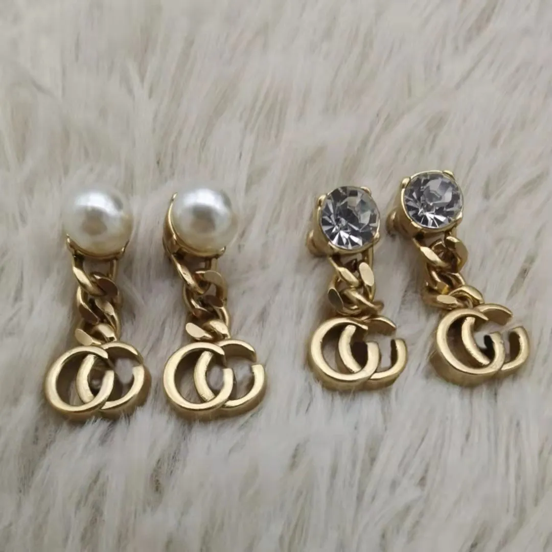 Brincos elegantes de pérola, diamante, pendente, lustre, aretes, para festa feminina, casamento, noivado, amantes, presente, joias com caixa