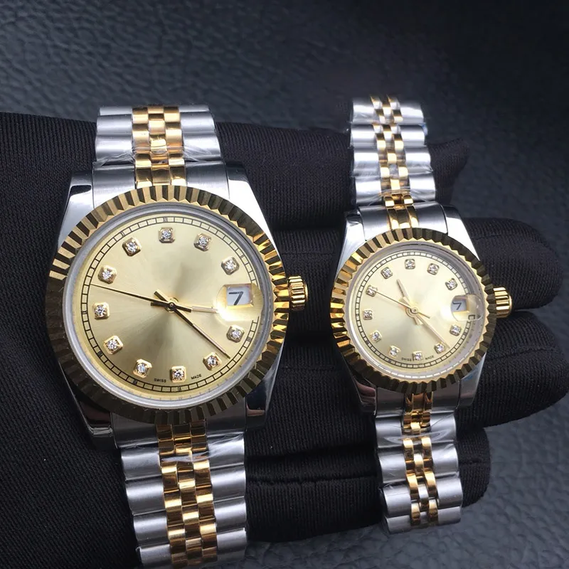 2021 sprzedawca zegarek damski luksusowy składany klamra rozmiar damski sanda Auto 31mm 36mm 41mm data dziewczyna szafirowe szkło zegarek automatyczny mechanizm mechaniczny zegarki