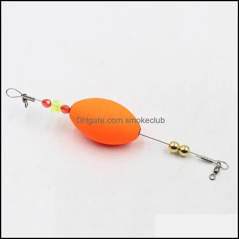 Fishing Accessories 2 Colors Float Cork Floats Foam+Wire+Copper Beads For Redfish Bobbers