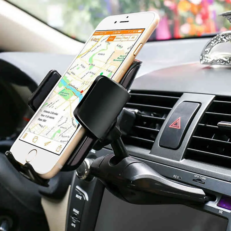 Cell Stand CD Slot X 8 Xiaomi 4a Redmi 4x Car Phone Cd Smartphone Mobile Mount Holder