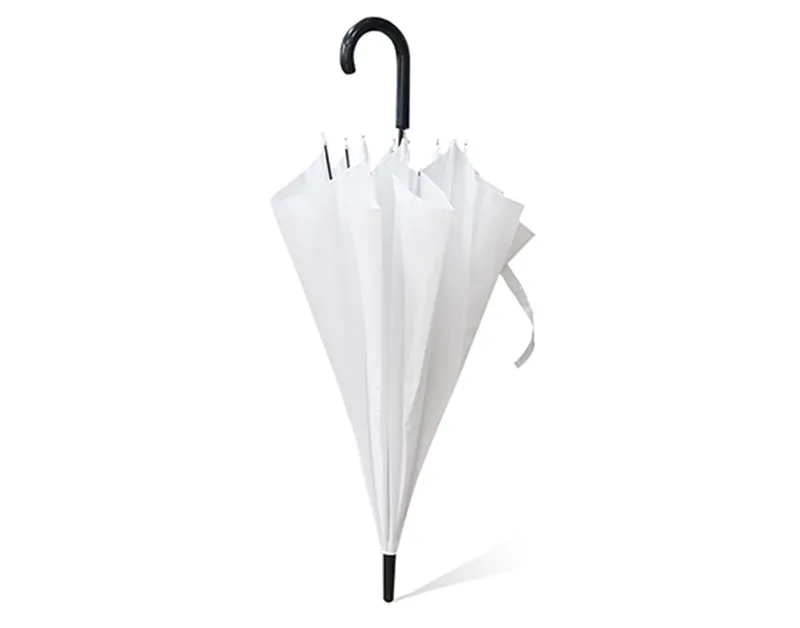 ロングハンドル傘昇華ブランク傘熱伝達コーティングレイン防風パラソル