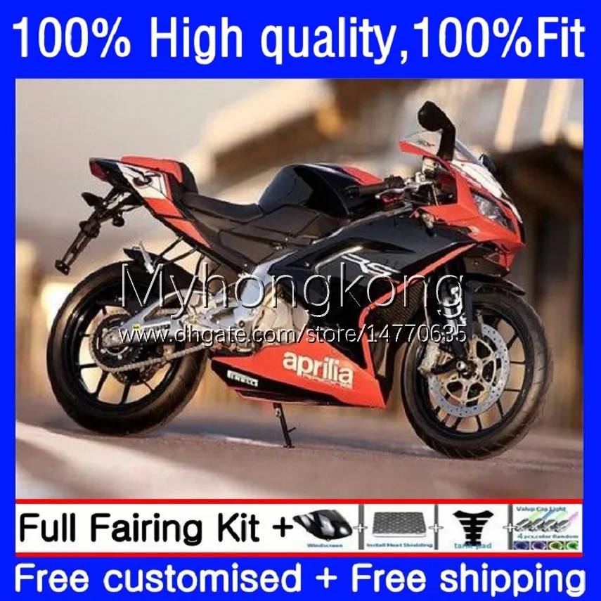 OEM-Einspritzung für Aprilia RSV-125 Rot Schwarz Neu RSV 125 RS 125 RR 125RR 2006 2007 2008 2009 2010 2011 Karosserie 8No.89 RSV125 R RSV125RR RS-125 RS4 RS125 06 07 08 09 10 11 Verkleidung