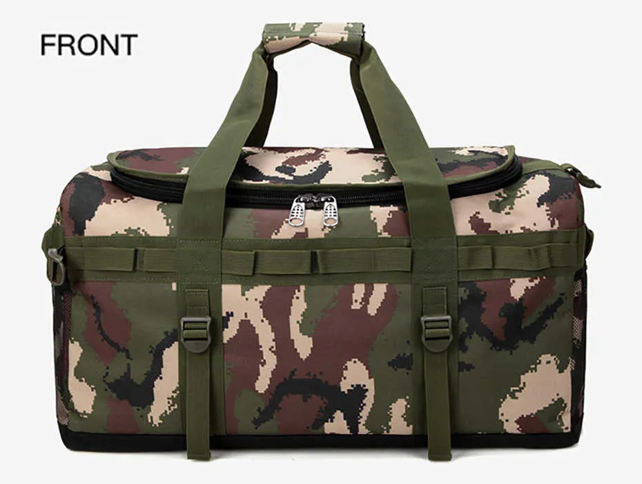 Camo Gym Sports Bag Men Waterproof Fitness Training Backpacks Multifunctional Travel Luggage Outdoor Sporting Tote For Male20