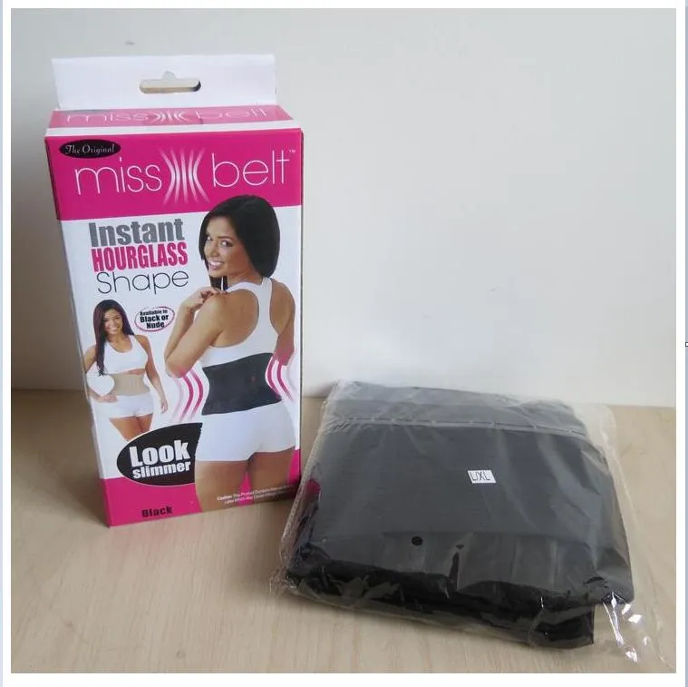 miss belt Adjustable body shaping belt with belly belt sauna therapy slimming Nelt dhl free shipping