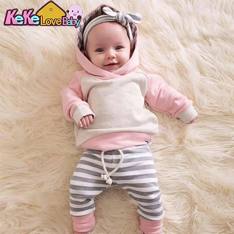 Beb Ni a Ropa Reci n Nacido Infantil Oto o Ni os Trajes 3 Unids
