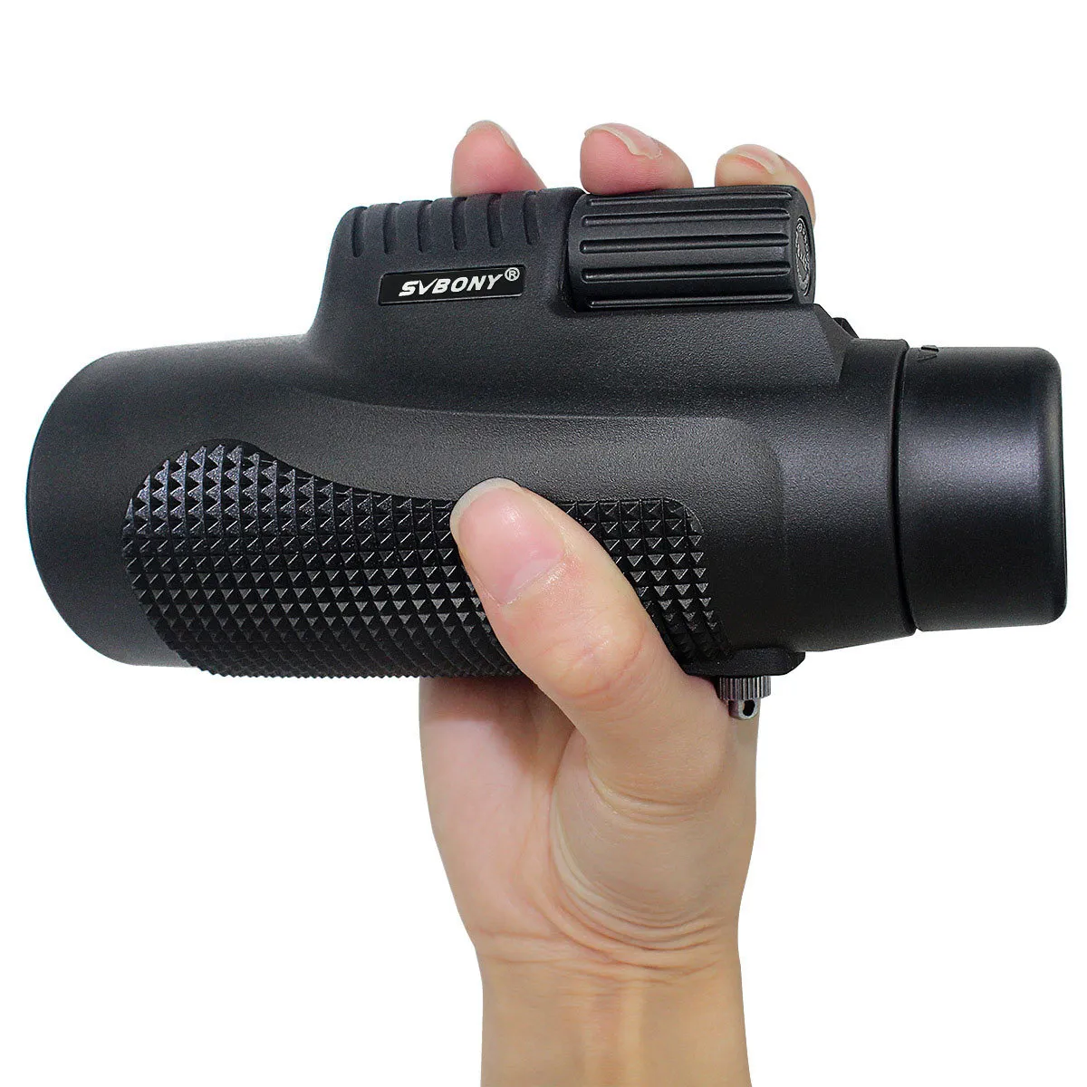 SVBONY Monocular 8x42ハンドフォーカス望遠鏡ガラスレンズBK7プリズムハイキングバードウォッチング防水双眼鏡F9116AB