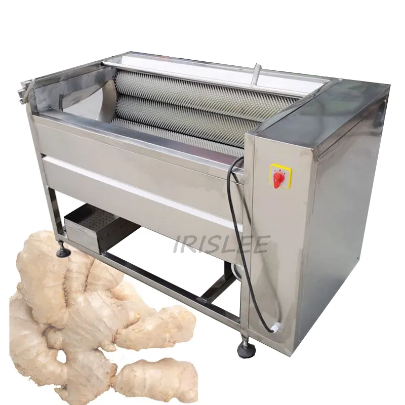 Commercial Electric Potato Cleaning Peeling Machine Stainless Steel Automatic Root Vegetables Washing maker
