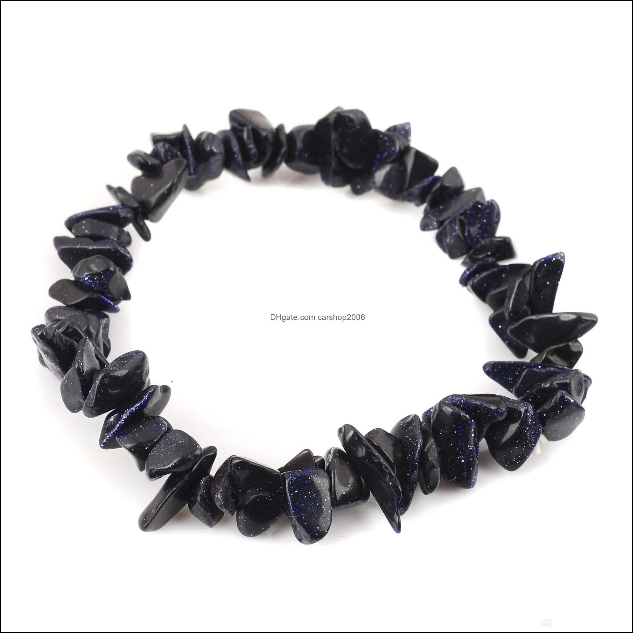 7 gemstone stone bracelet natural multi-gem chakra crystal healing men and women aura bracelet