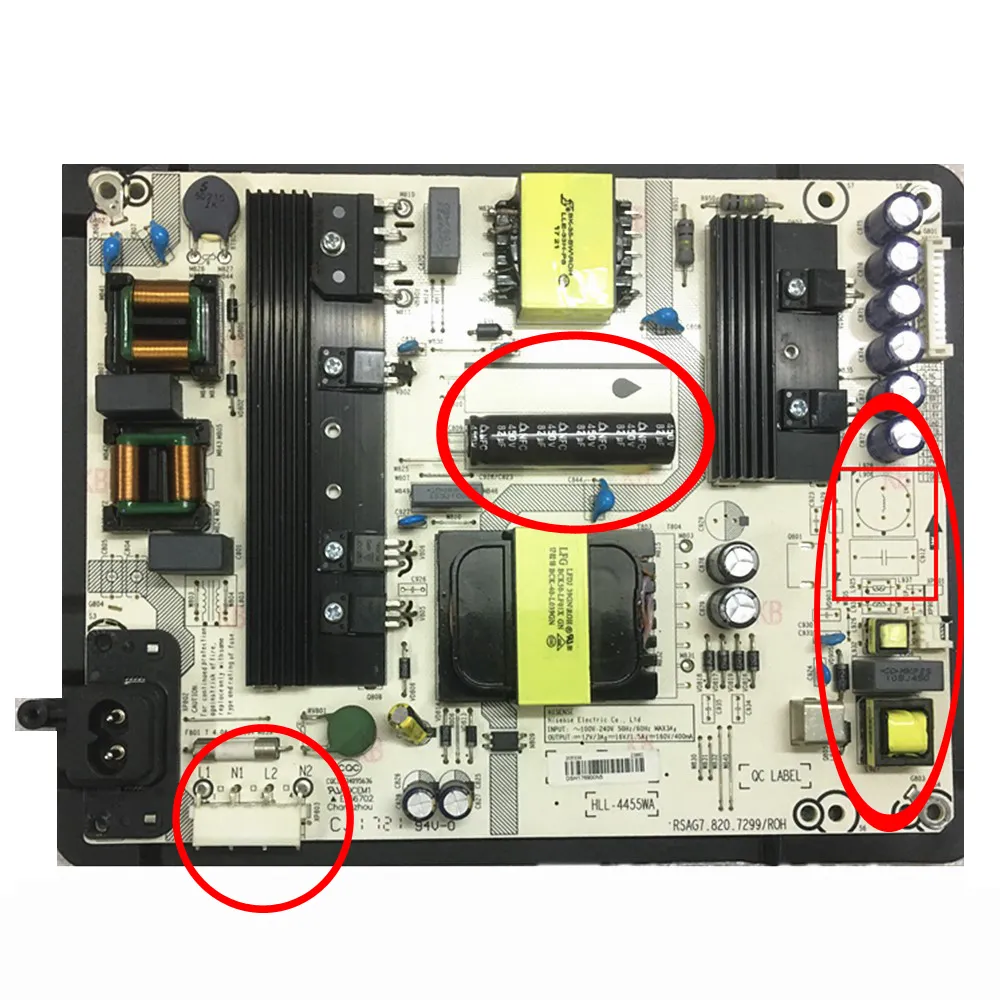 Carte D'alimentation TV PSU RSAG7.820.7299/ROH - Pour H49N5705 / H49N5700 - Neuve