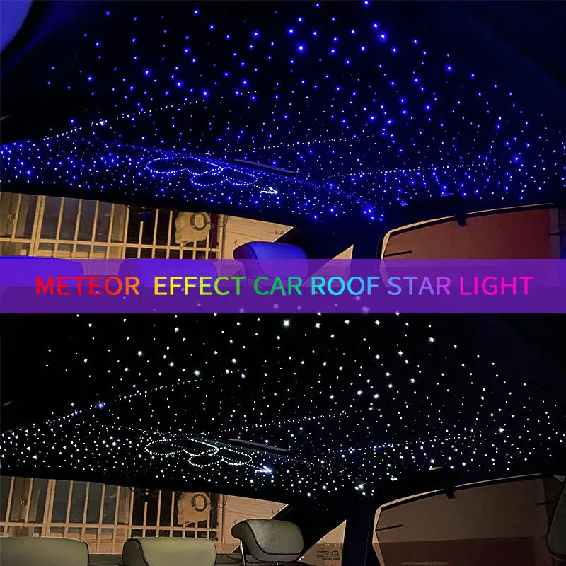 Auto Sternenhimmel Dach 10 W Meteor Twinkle Auto Stern Dach Sternenhimmel  Decke Home Interior Romantische Nachtlampe LED Auto Fiber Optic Beleuchtung  Von 358,65 €