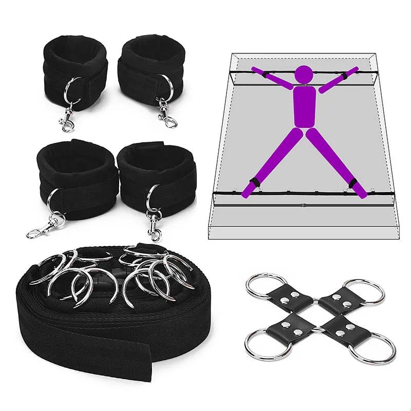 W-B de bondage rotique pour adulte menottes SM appareil de torture  ajustement esclave femelle set de cou sex toys pour adulte