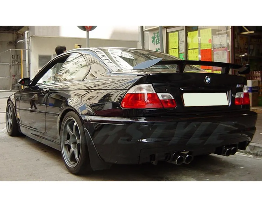 Spoiler For BMW 98-06 E46 Spoiler Length 129cm Universal GT Wing Rear Trunk  Spoiler Carbon Fiber