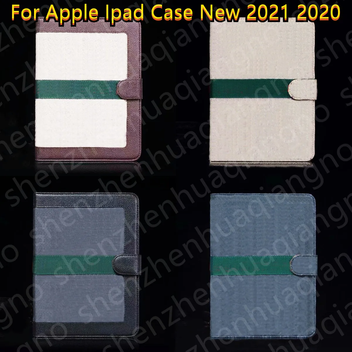 Per iPad Mini 6 Case 2021 Nuova Apple iPad Air 4 10.9 pollici 2021 Pro 11 3a 2020 Magnetic Protective Shell Smart Cases Auto Sveglia Auto Up Custodia in pelle di lusso Custodia per tablet