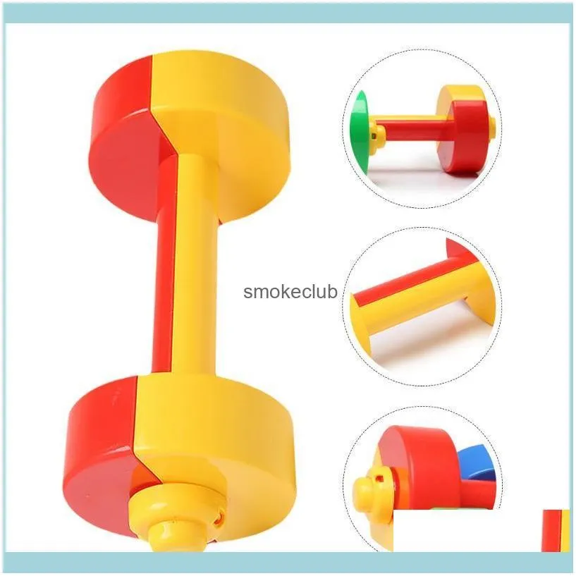 Dumbbells 1 Pair Ergonomic Children Sports Fitness Barbells Hand Bars