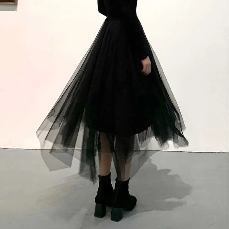 Mesh net on sale skirt