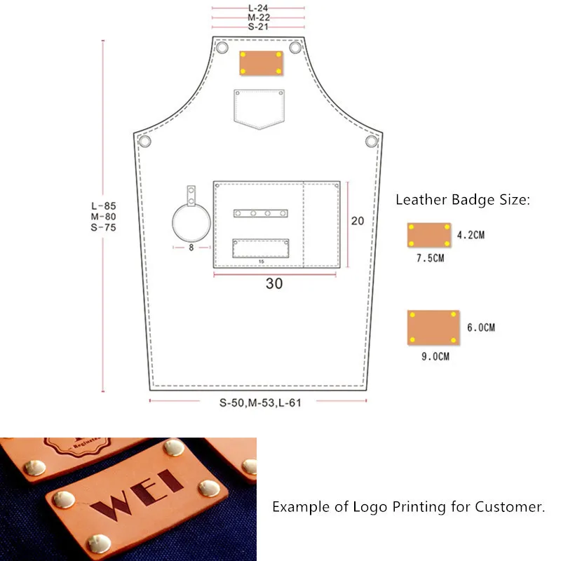 Canvas Apron D72-5