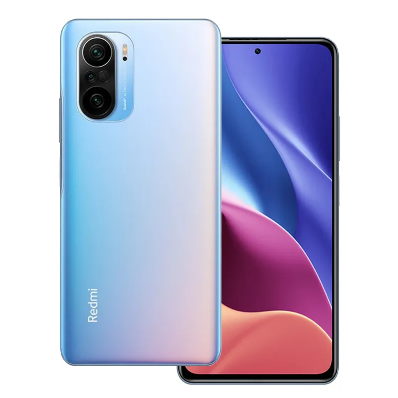 Original Xiaomi Redmi K40 Pro 5G Celular 8GB RAM 128GB 256GB ROM Snapdragon 888 Android 6.67" AMOLED Tela cheia 64MP AI NFC IP53 Face ID Impressão digital Celular inteligente