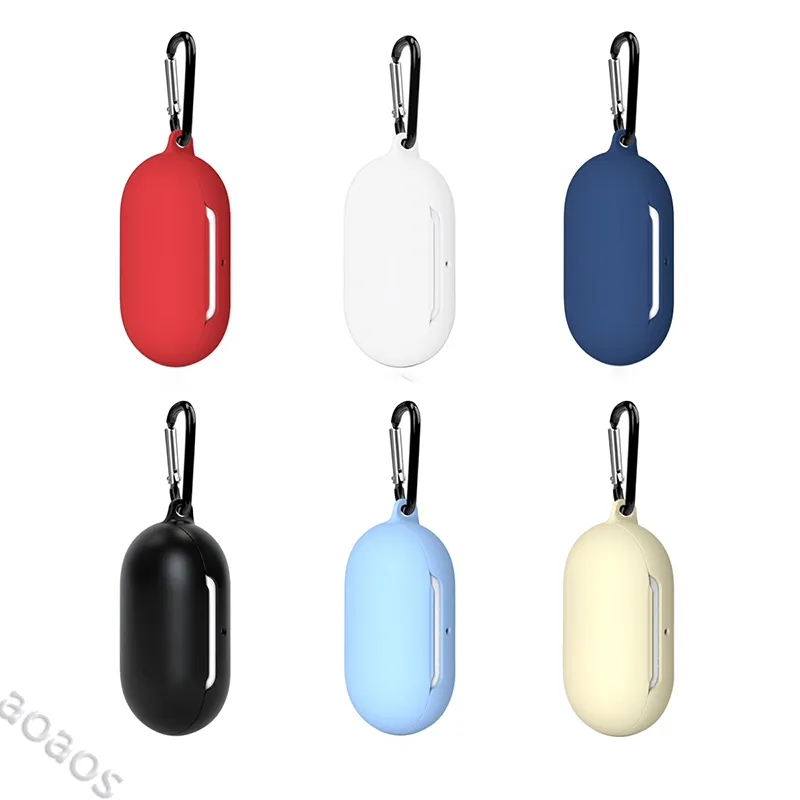 Oortelefoon Case Beschermhoes Draadloze Bluetooth Frosted Anti-Fall Shell voor Samsung Galaxy Buds 2