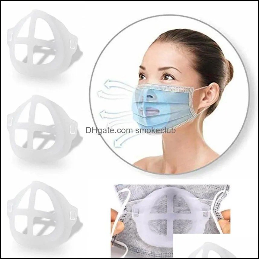 3D Mask Bracket Reusable Lipstick Protection Stand Inner Support Nose Increase Breathing Space Mouth Cover Holder CCA12551 1000pcs