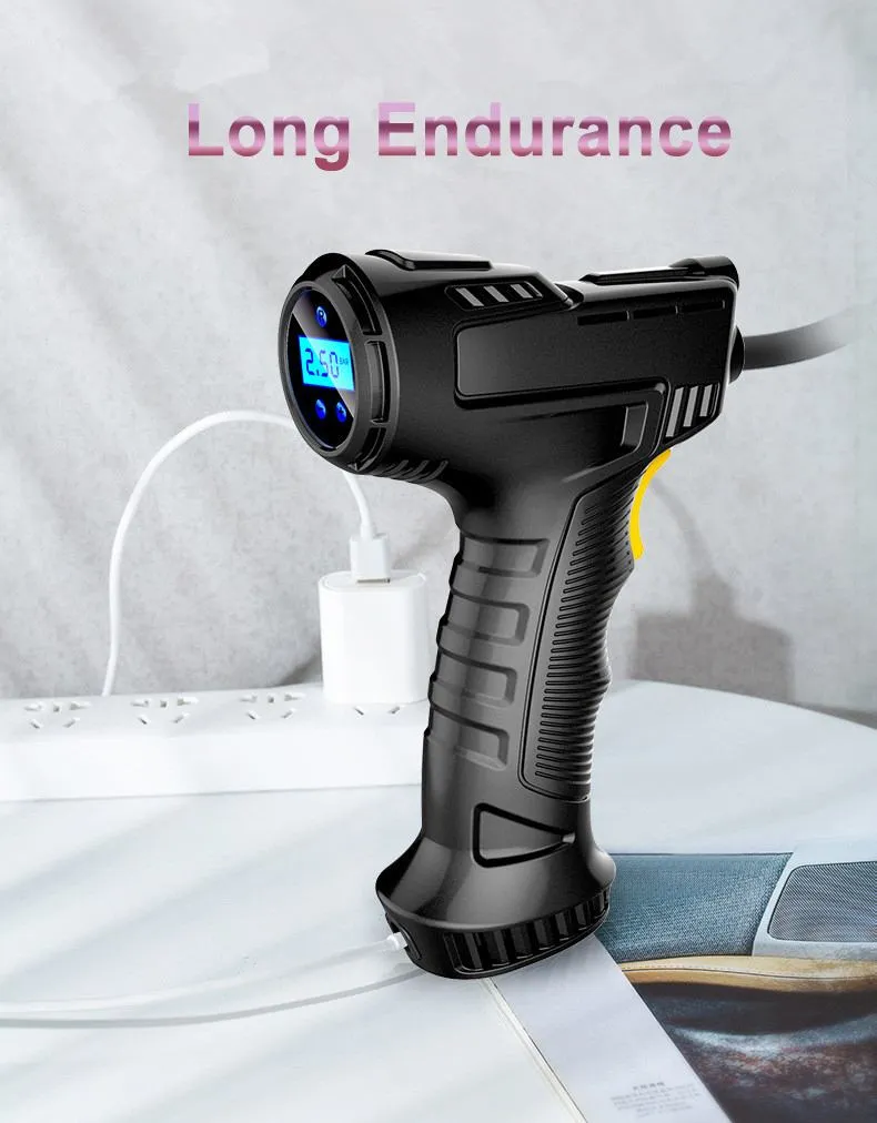 Compresseur Digital Arrêt Automatique Compresseur Air Sans Fil MaxAwe - Pompe à Pneus Portable 160 PSI Pour Voiture, Moto, Vélo - Compatible Makita 18V Accessoire Automobile Pratique Compresseur Digital Arrêt Automatique Compresseur Air Sans Fil MaxAwe - Pompe à Pneus Portable 160 PSI Pour Voiture, Moto, Vélo - Compatible Makita 18V Accessoire Automobile Pratique