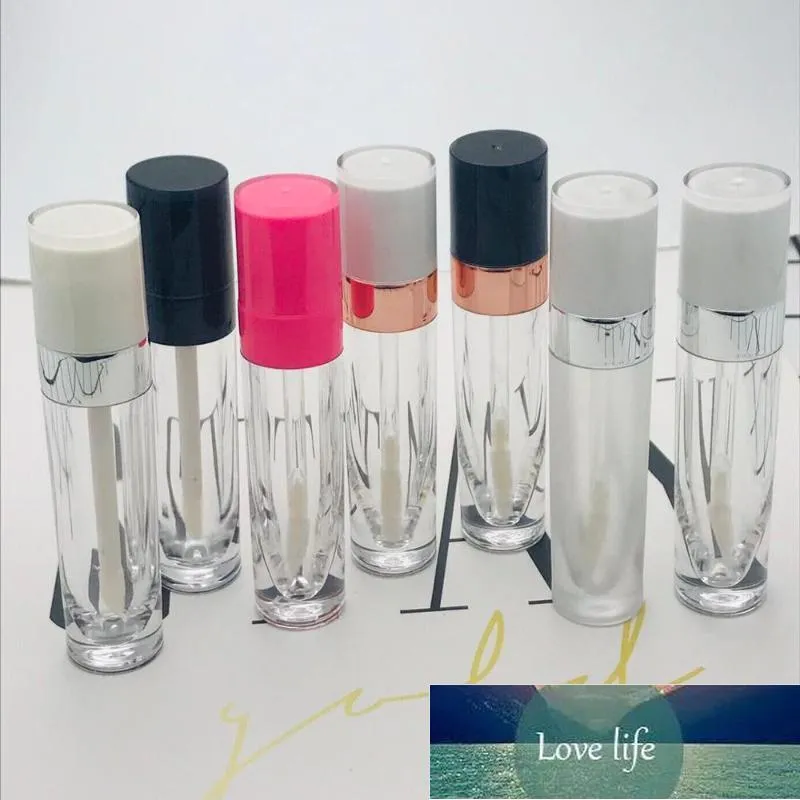 10/20/50 PCS 5ML ABS Lip Gloss Tube Empty Plastic Lip Tubes With White Cap Cylinder Small Stick Samples Factory price expert design Quality Latest Style Original Status