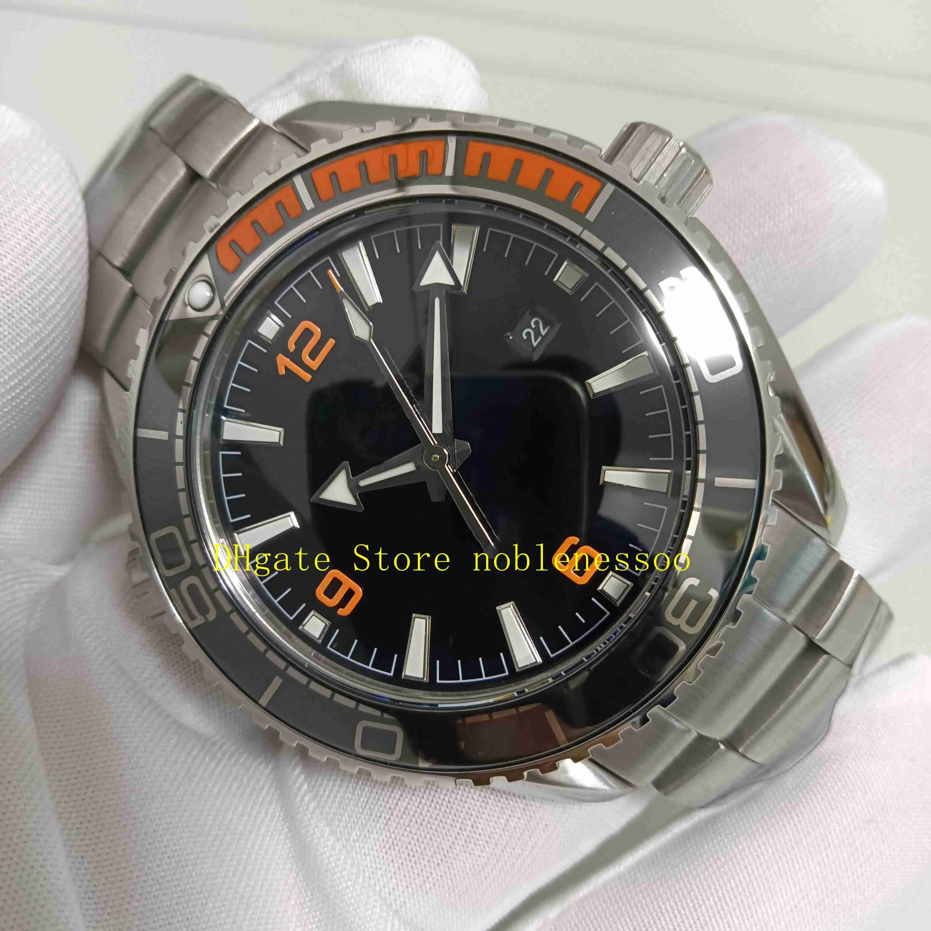 5 Style Real Photo With Box Cal.8900 Automatic Movement Watch Men Black