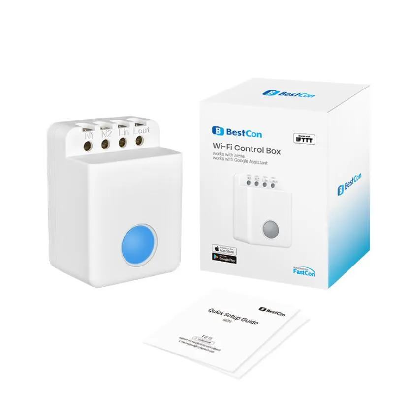 BroadLink Bestcon MCB1 Smarthome WIFI WIFI Controle Remoto Interruptor de energia Smart Home Automation Moduller