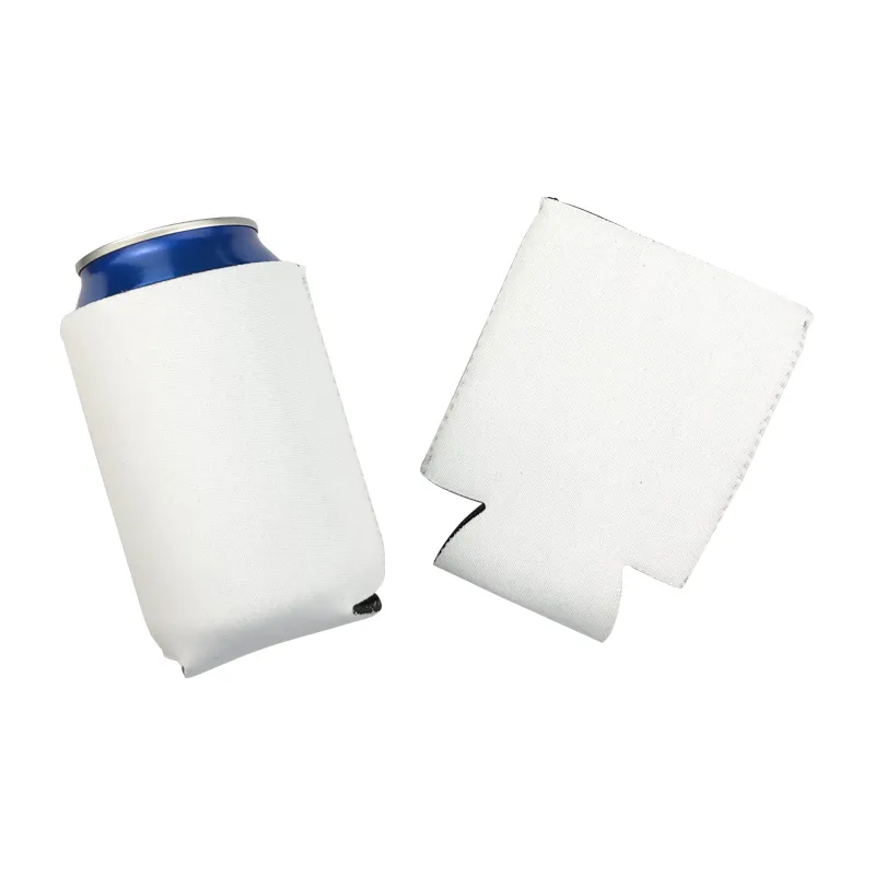 Drinkware Handle Sublimation 12oz Slim Can Cooler Sleeves Holder Neoprene Insulated Tall Skinny Covers Pouch 12 oz standard Beers Coolers