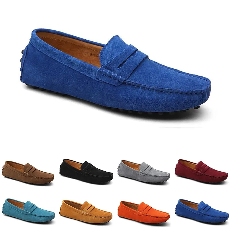 men casual shoes Espadrilles triple black navy brown wine red taupe green Sky Blue Burgundy mens sneakers outdoor jogging walking sixty