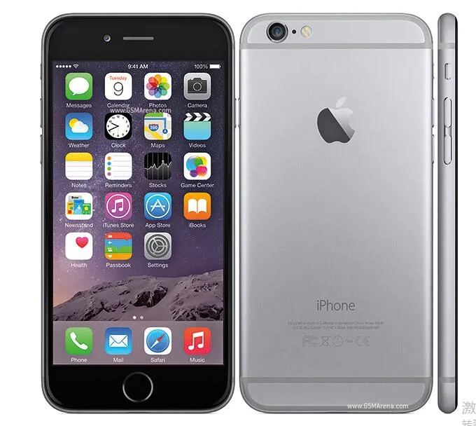 Original Apple iphone 6 4.7 Inch 1GB RAM 16GB 64GB ROM Dual Core 8MP A8 IOS With Touch ID Refurbished Phone