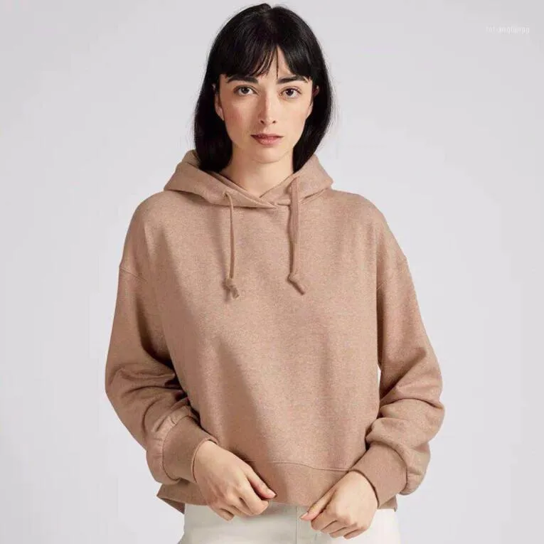 Sweats à capuche pour femmes en tissu de créateur de luxe Couleur: Noir, Blanc, Magenta, Beige foncé, Vert Taille S, M, L1