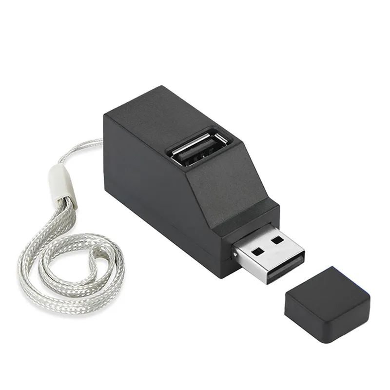 Hub USB 3.0 4 Porte - Splitter Ad Alta Velocità Per PC, Mac, Linux - Nero - Foto 4