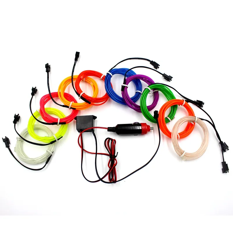 EL Wire Neon Light Novelty Lighting Neons String LED Lamp Flexible Rope