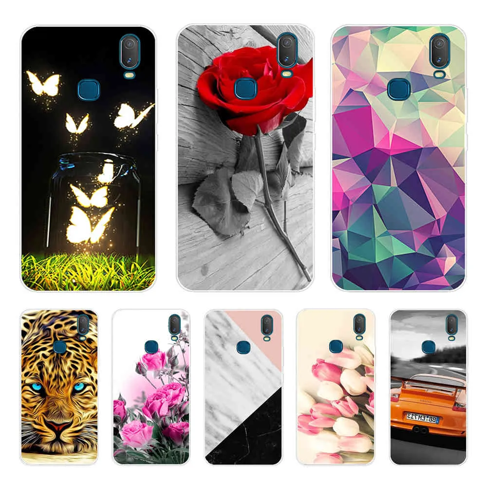 For Vivo Y11 Case 2019 Soft Silicone Back Cover Phone Y 11 Protective 6.35