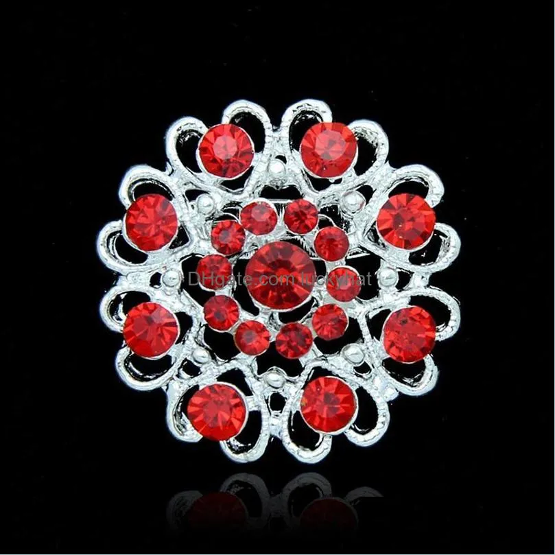 New Heart Love Brooches Pins brooches Corsage pin brooches diamond fashion jewelry bridal wedding jewelry gift drop ship
