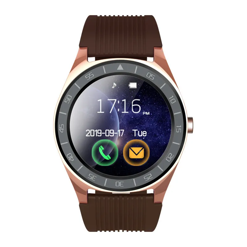 V5 Montres intelligentes Bluetooth 3.0 Smartwatches sans fil SIM Montre intelligente pour téléphone portable inteligente pour téléphones portables Android avec boîte DHL / UPS Fast