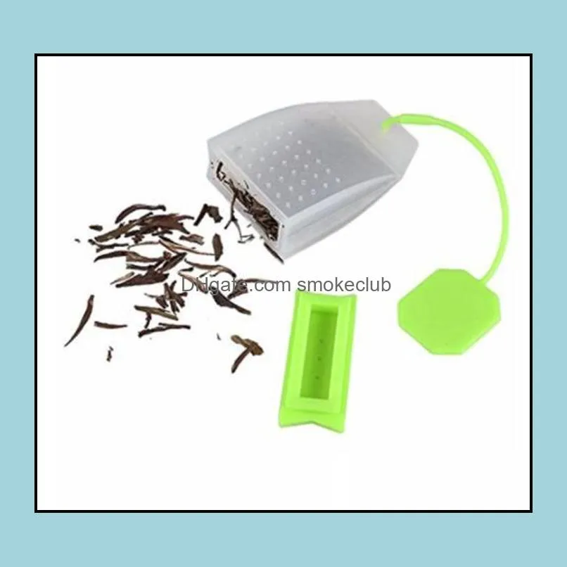 Tea Bag Silicone Infuser Tea Leaf Strainer Loose Herbal Spice Filter Diffuser Coffee Tea Tools Party gift