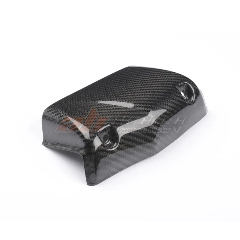 Motorcycle Black Engine Oil Refrigerador Ajuste Ajuste Cowling Fibra de Carbono 100% para Buell XB9 XB12 R S