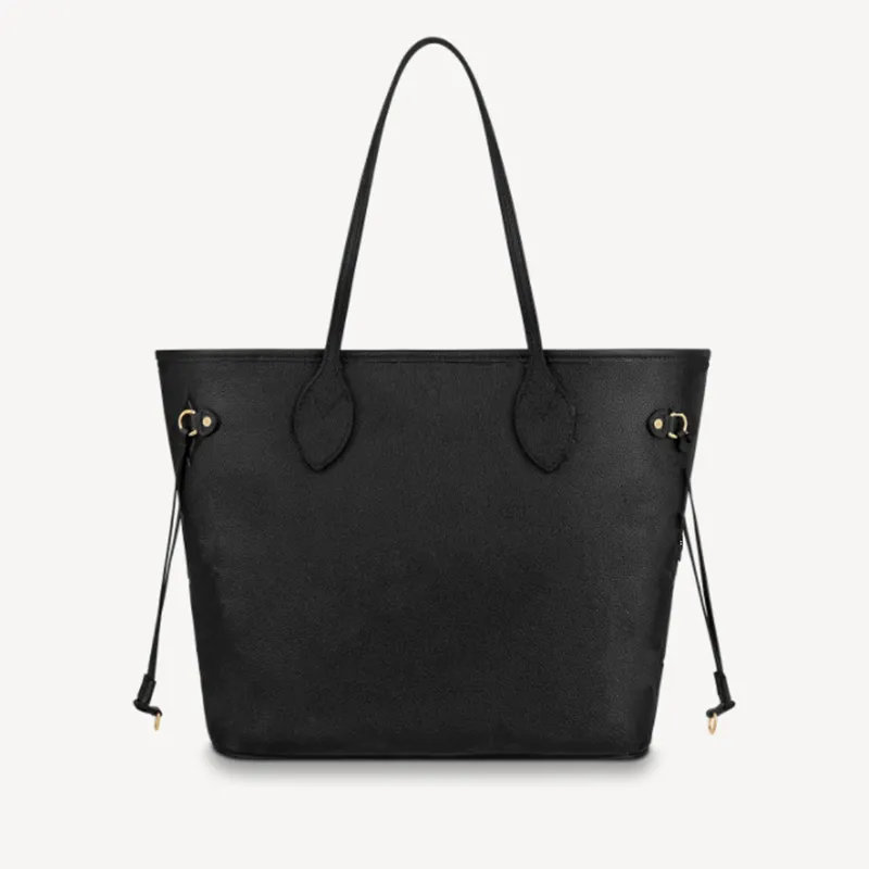 Высококачественные женские сумки женские дизайнеры сумки сумки сумки 2022 мамочки для покупок с тиснением коровьей 2 шт. Черная модная композитная сумка