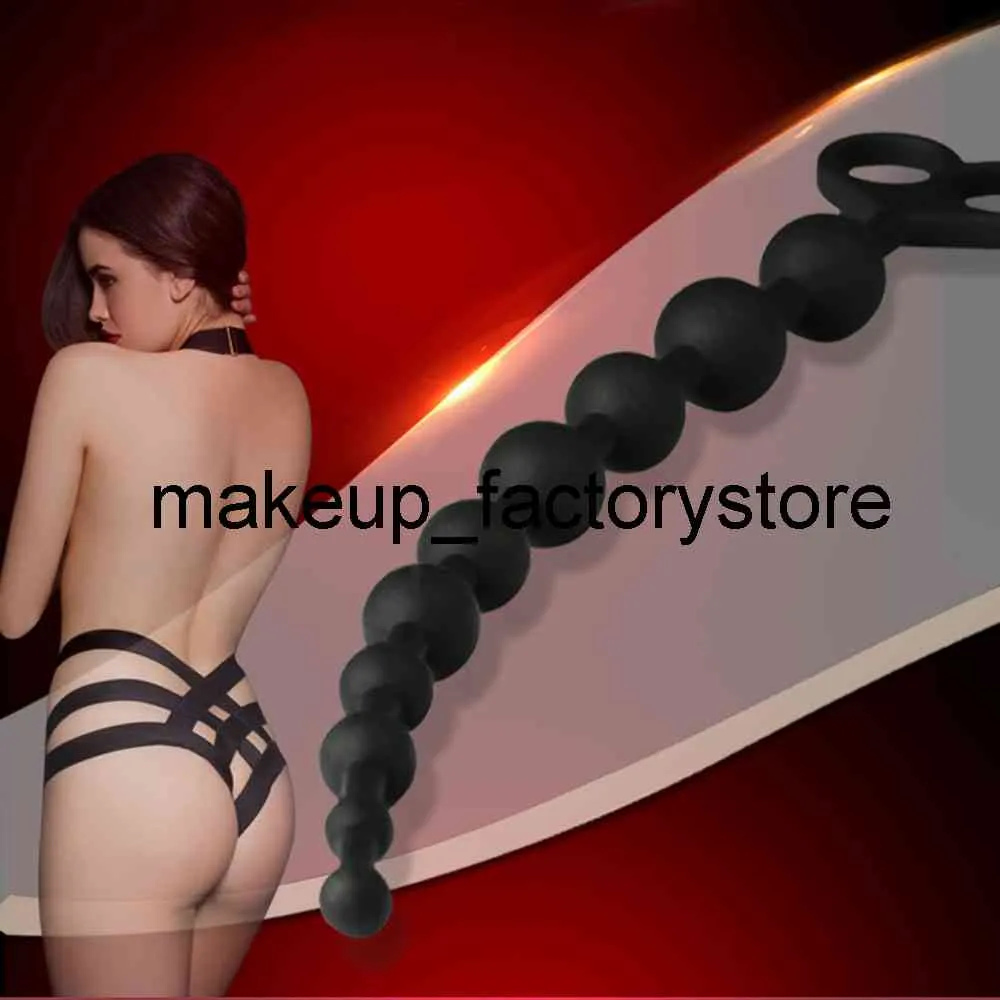 Massage Silicone Petites Perles Anales Sex Toys pour Débutants Balles Anales Douces Butt Plug pour Hommes Prostate Masseur Produit Anal Pour Adultes Sexe