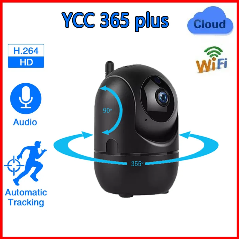 Kamery IP Inteligentny nadzór wideo 1080P Kamera chmurowa Automatyczne śledzenie Sieć Bezprzewodowe kamery WiFi CCTV Baby YCC365 PLUS