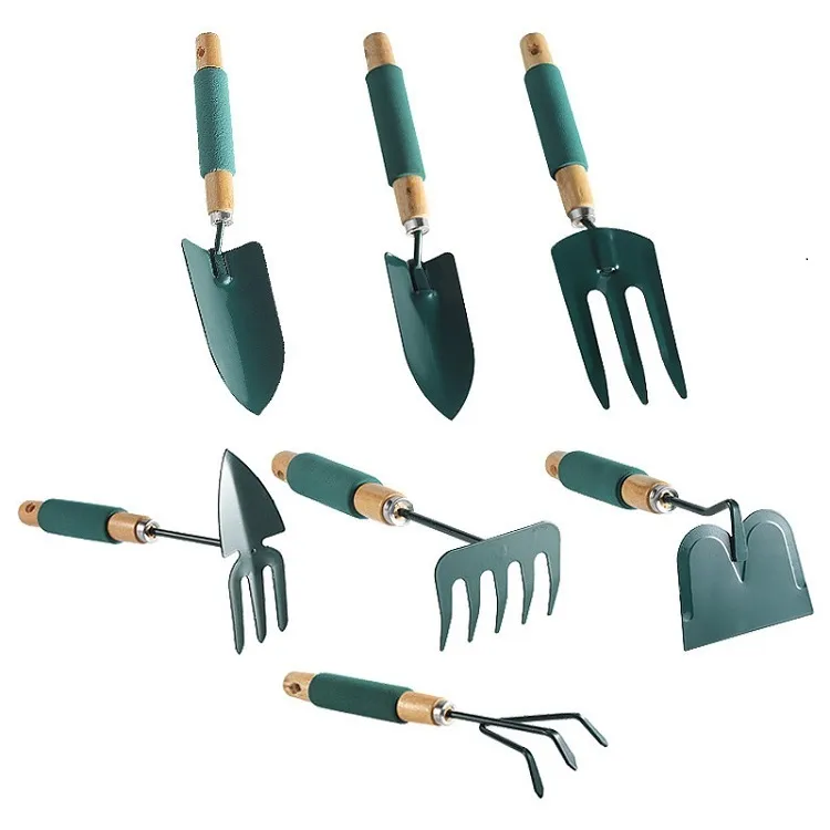 Outils de jardin chauds pelle râteau plante en pot jardinage combinaison outils légumes outils de culture pelle manuelle T2I51721