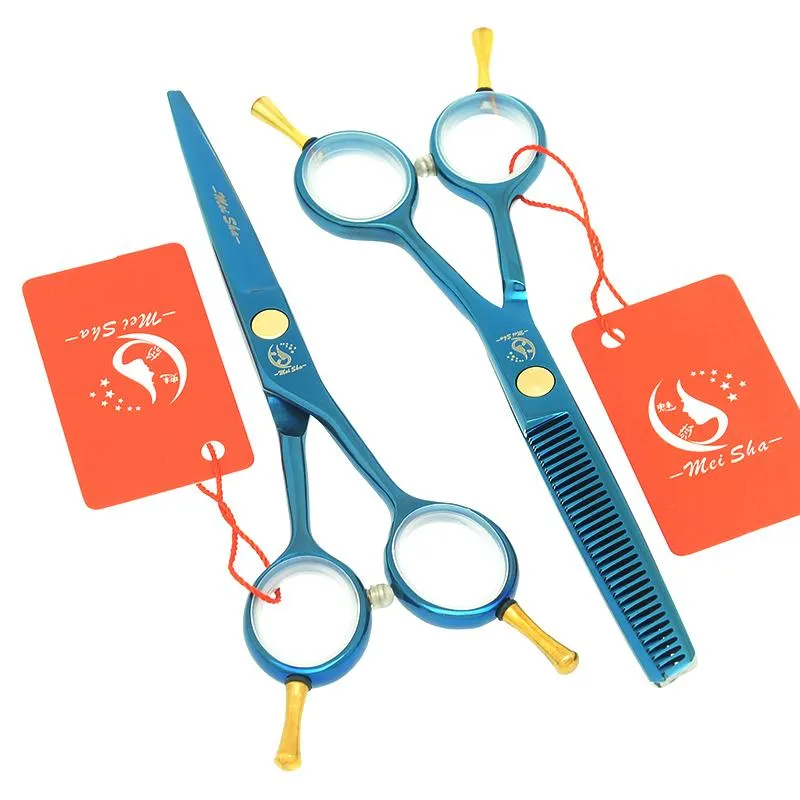 Hair Scissors 5 5 Professional Hairdressers Cutting Thinning Tesouras Japan Steel Salon Barbers Shears With Leather Bags A00266B