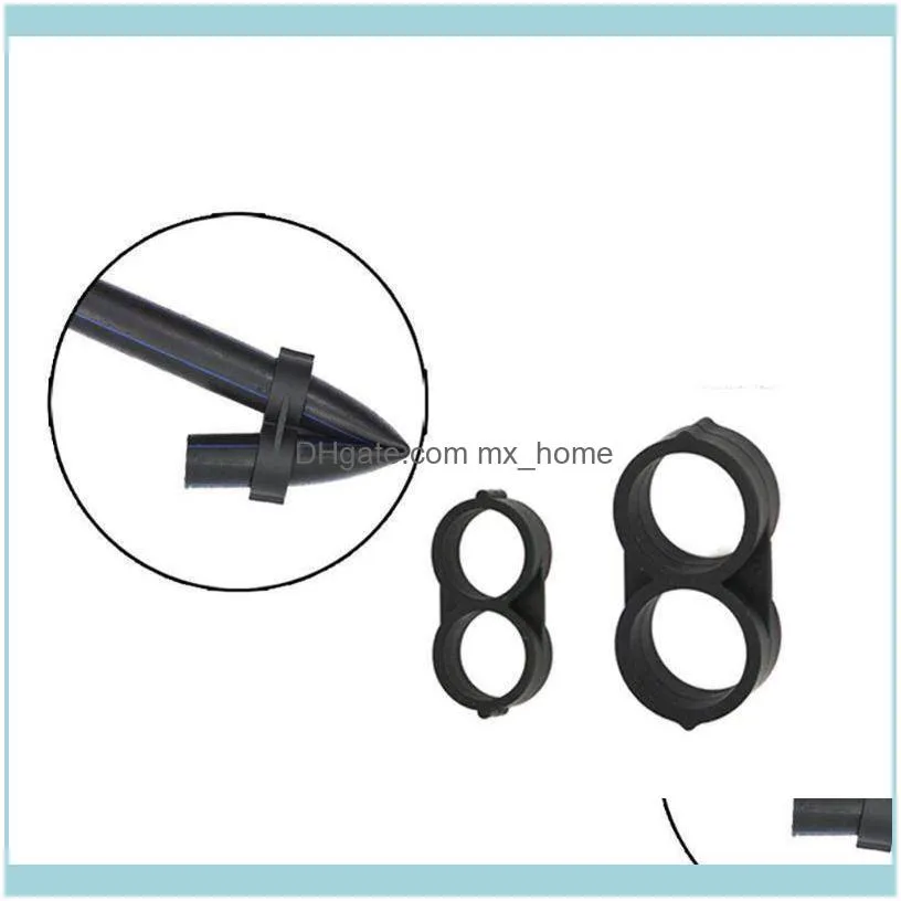 Watering Equipments 10Pcs 16 Mm Folding Hose End Plug Agriculture Garden Irrigation Pipe Fittings Cut Off Water Flow