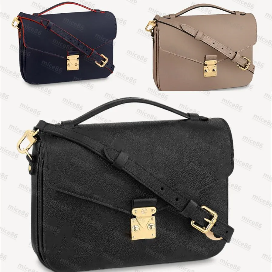 Top kwaliteit dames heren Crossbody Heuptassen fashion tote beroemde POCHETTE MeTIS gratis reizen MON0GRAM Schoudertas Portemonnee Luxe Lederen Handtassen hobo Handtas