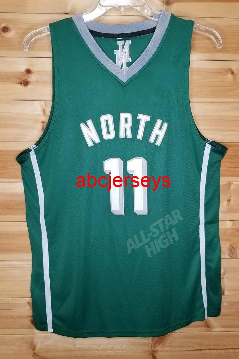 Maglia da basket Trae Young # 11 High School Norman North cucita personalizzata qualsiasi numero nome Ncaa XS-6XL