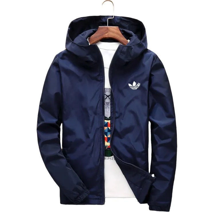 2022 designer Outdoor Jacket Hooded Waterproof Coat Men Spring Autumn Male Zipper Jacket Sportswear Windbreak Climbing